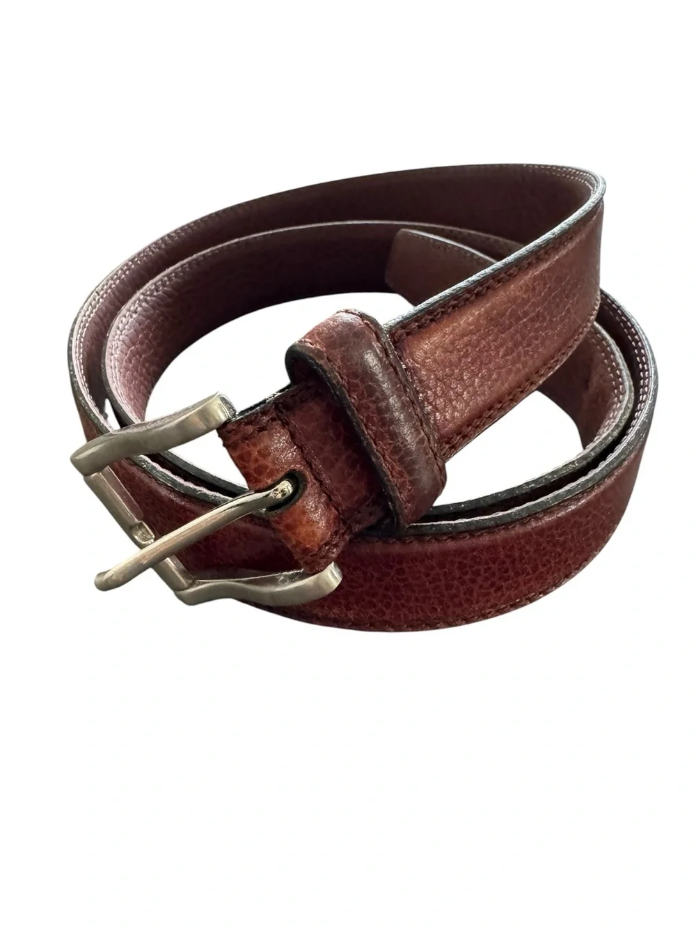 Carmina's timeless, classic plain dress belt size 40